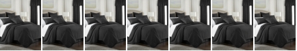 Colcha Linens Cambric Black Comforter-King